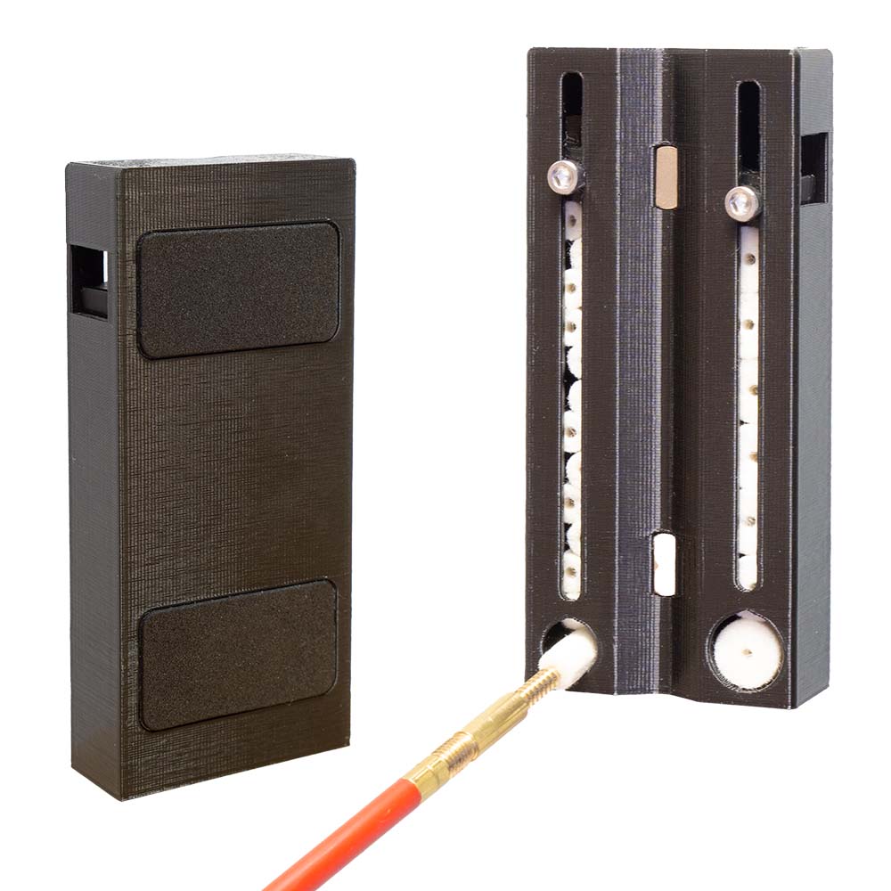 Putzstockhalterung mit Filzspender magnetisch