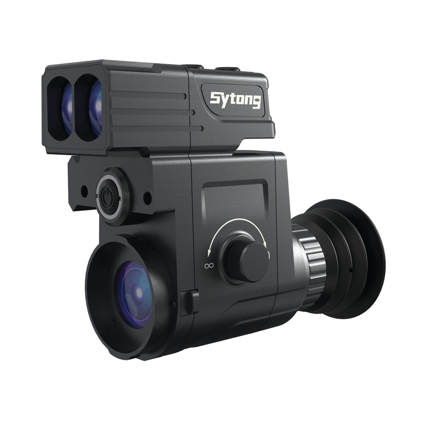 Sytong HT-77 LRF Nachtsichtnachsatz-Gerät mit integriertem Laser- Entfernungsmesser